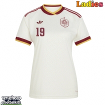Spain Lamine Yamal #19 Replica Away Shirt Ladies World Cup 2026 Short Sleeve